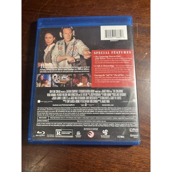 The Conjuring (Blu-ray + DVD, 2013) Horror - Picture 2 of 3